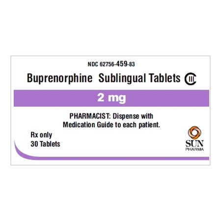 Buprenorphine HCl 2 mg Tablet 30 Tablets