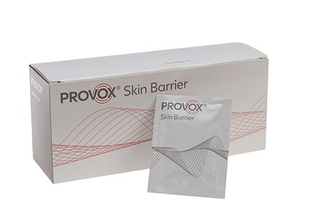 Skin Barrier Wipe Provox® 75% Strength Hexamethyldisiloxane Individual Packet NonSterile
