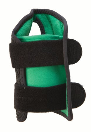 Wrist Brace Mueller® Green Plastic / Spandex Left Hand Black Large / X-Large