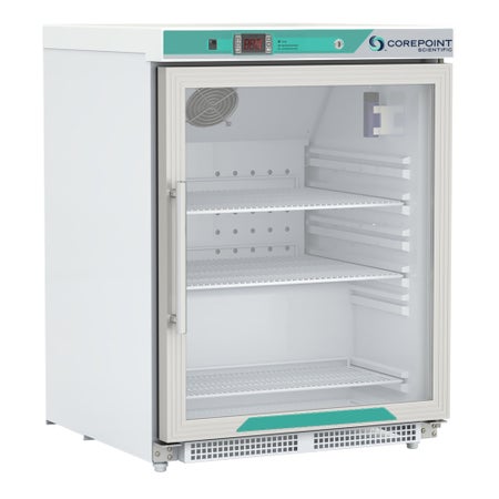 Undercounter Refrigerator Corepoint™ Scientific Laboratory Use 4.6 cu.ft. 1 Swing Glass Door Cycle Defrost