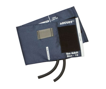 Reusable Blood Pressure Cuff Adcuff™ 19 to 27 cm Arm Nylon Cuff Small Adult Cuff