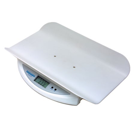 Pediatric Scale Health O Meter® LCD Display 20 kg Capacity White Battery Operated
