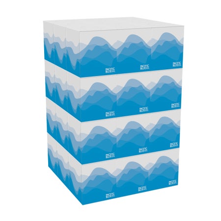 Facial Tissue Preference® White 7.65 X 8.85 Inch 100 Count