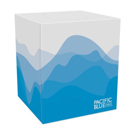 Facial Tissue Preference® White 7.65 X 8.85 Inch 100 Count