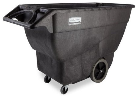 Tilt Truck Rubbermaid® 2 Wheels / 2 Casters 600 lbs. Weight Capacity With Handle Plastic