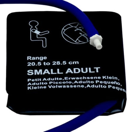 Reusable Blood Pressure Cuff 20 to 28 cm Arm Nylon Cuff Small Adult Cuff