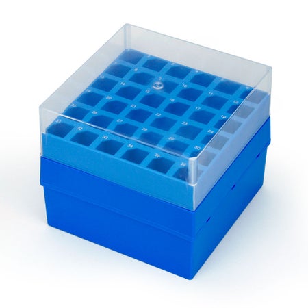 Storage Box Blue / Clear Polypropylene