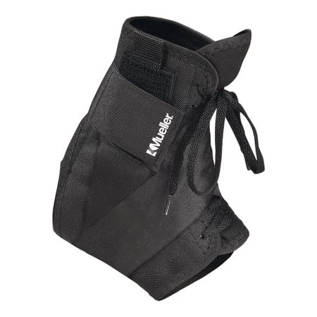 Ankle Support Mueller® Sport Care Medium Hook and Loop Strap Closure / Lace-Up Men 9 to 11 / Women 10 to 12 Foot