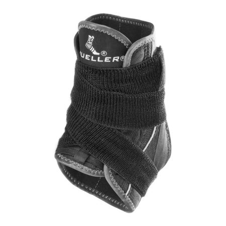 Ankle Support Hg80® Premium Soft Ankle Brace Large Hook and Loop Strap Closure / Lace-Up Women 12 to 14 Foot