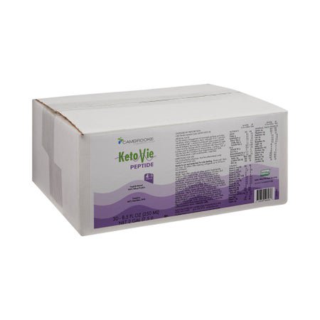 Oral Supplement KetoVie® Peptide 4:1 Unflavored Liquid 8.5 oz. Carton