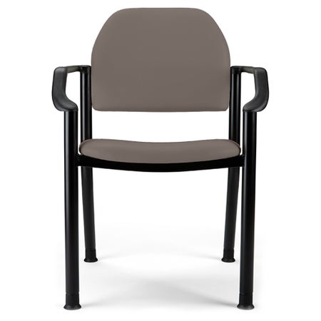 Side Chair Ritter 280 Latte With Arms Vinyl