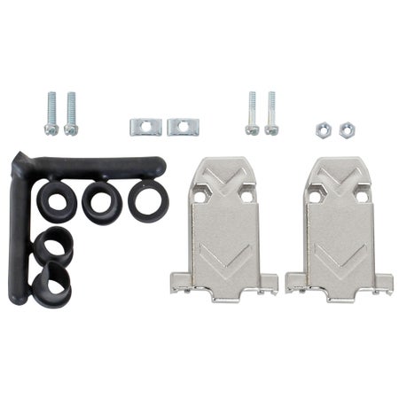 Replacement Part for Detecto Scale Detecto connector Backshell, 9 PIN D , Metal Plastic For Detecto Scale