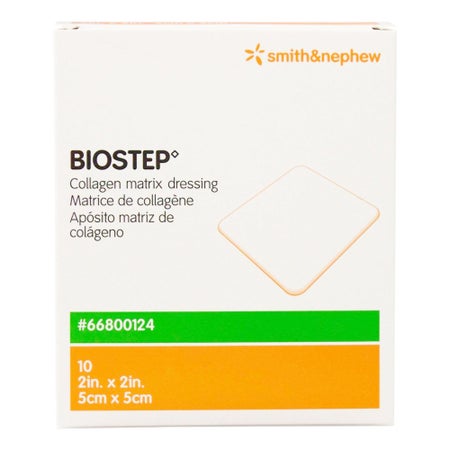 Collagen Dressing Biostep™ 2 X 2 Inch Square Sterile