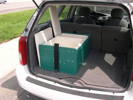Specimen Transport Cooler Duramark® 14 X 19 X 28 Inch For Specimen Transport that Fit Well in Most Courier Vehicles