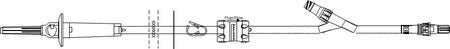 Primary IV Administration Set ICU Gravity Without Ports Without Filter 188 Inch Tubing Solution Flow Regulator