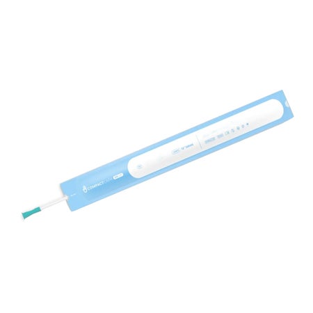 Urethral Catheter CompactCath® OneCath Straight Tip Uncoated PVC 16 Fr. 16 Inch Length