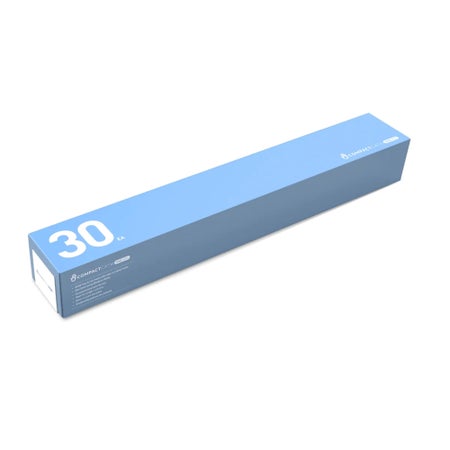 Urethral Catheter CompactCath® OneCath Coude Tip Uncoated PVC 12 Fr. 16 Inch Length