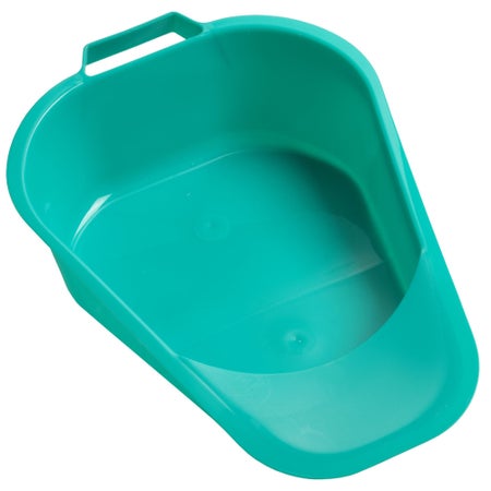 Fracture Bedpan Unisex Turquoise 34 oz. / 1006 mL