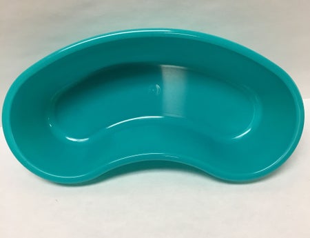 Emesis Basin GMAX Turquoise 16 oz. Plastic Single Patient Use