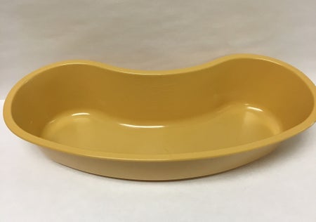 Emesis Basin GMAX Gold 20 oz. Plastic Single Patient Use