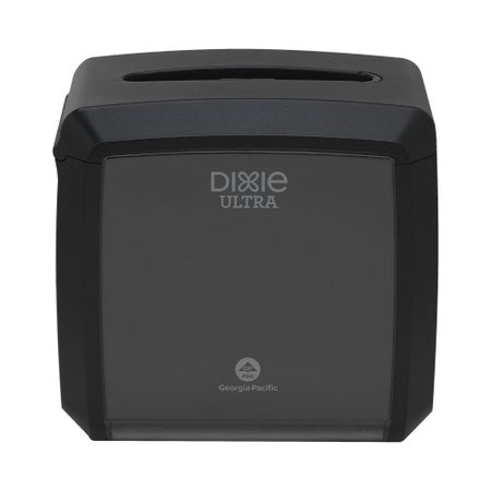 Napkin Dispenser Dixie Ultra® Black Manual Pull 275 Napkins Table Top