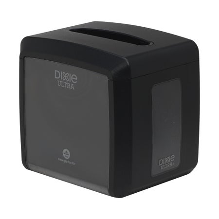 Napkin Dispenser Dixie Ultra® Black Manual Pull 275 Napkins Table Top