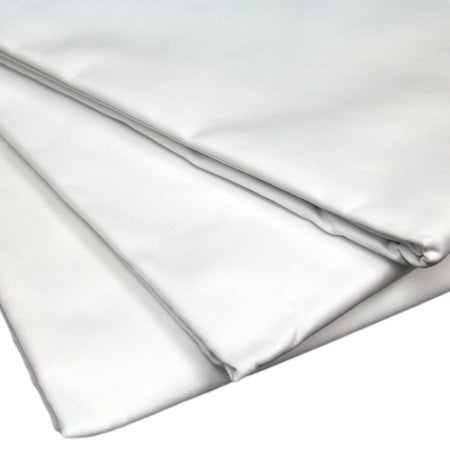 Bed Sheet Fitted 36 X 84 Inch White Reusable