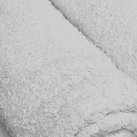 Washcloth 12 X 12 Inch White Reusable