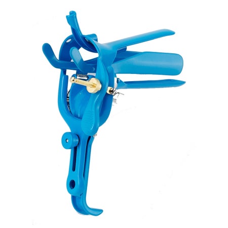 Electrosurgical Vaginal Speculum MedGyn Pederson NonSterile Surgical Grade Coated Stainless Steel Large 4-Way Lateral Reusable Without Light Source Capability