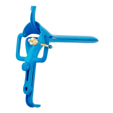 Electrosurgical Vaginal Speculum MedGyn Vu-Max™ Graves NonSterile Surgical Grade Coated Stainless Steel X-Large Double Blade Duckbill 70 mm Yoke Opening Reusable Without Light Source Capability