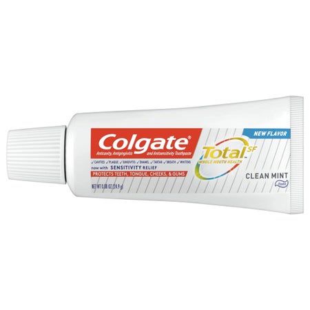 Toothpaste Colgate® Total Clean Mint Flavor 0.88 oz. Tube