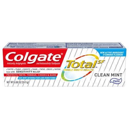 Toothpaste Colgate® Total Clean Mint Flavor 0.88 oz. Tube