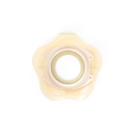 Ostomy Barrier SenSura® Mio Convex Flip Precut, Extended Wear Elastic Adhesive 60 mm Flange Blue Code System 1-9/16 Inch Opening
