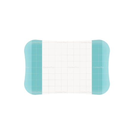 Thin Hydrocolloid Dressing Comfeel® Plus Transparent Thin Film Backing 3-1/2 X 5-1/2 Inch Rectangle Hydrocolloid / Sodium Carboxymethylcellulose (CMC) / Film