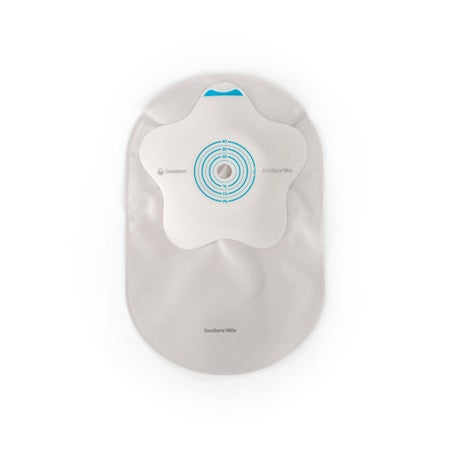 Ostomy Pouch SenSura® Mio Concave One-Piece System 8-1/2 Inch Length, Maxi Concave, Trim to Fit 3/8 to 1-9/16 Inch Stoma Closed End