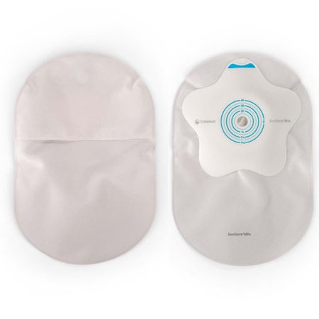 Ostomy Pouch SenSura® Mio Concave One-Piece System 8-1/2 Inch Length, Maxi Concave, Trim to Fit 3/8 to 1-9/16 Inch Stoma Closed End