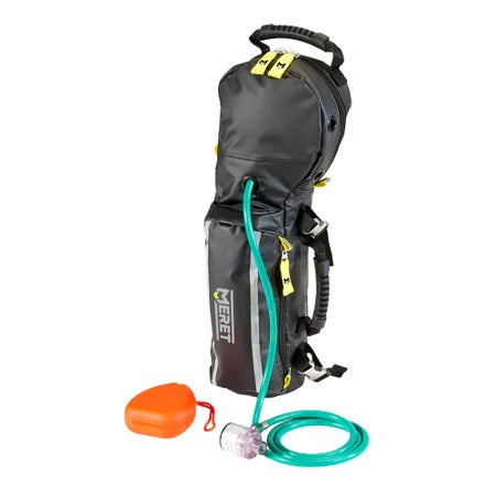 O2 Response Bag Meret Black Tarpaulin 5-1/2 X 16-1/2 X 22-1/2 Inch