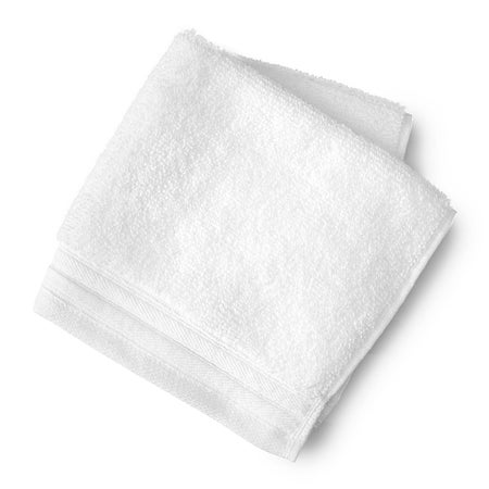 Bath Towel Olympic Elegance 20 X 40 Inch OE Cotton 86% / Polyester 14% White Reusable