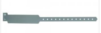 Identification Wristband Sentry® SuperBand® Write On Band Permanent Snap Without Legend