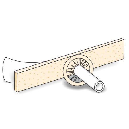 Male External Catheter Uro-Cath® Urofoam® Adhesive Foam Strip Latex Medium