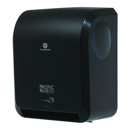 Paper Towel Dispenser Pacific Blue Ultra™ Black Touch Free Wall Mount