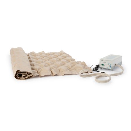 Variable Pressure Pump and Mattress Pad System McKesson Pressure Redistribution 78 L X 36 W Inch For Mattresses