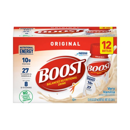 Oral Supplement Boost® Original Very Vanilla Flavor Liquid 8 oz. Bottle