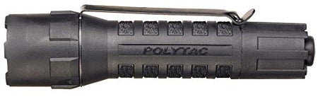 Flashlight Polytac® LED CR123A Lithium 2 Batteries