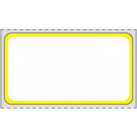Blank Label Thermal Label White / Yellow Paper 1-1/4 X 2-1/4 Inch