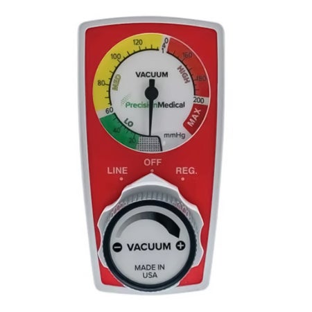 Presicion Medical 3600 Series Vacuum Regulator Continuous 3 Mode (0-200 mmHg) 51 L/min 1/8 Inch NPT Female DISS Female Hand Tight