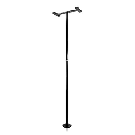 Security Pole / Grab Bar Stander™ Black Powder-Coated Steel