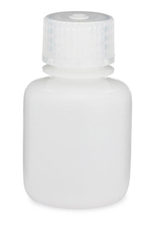 Laboratory Bottle Diamond® RealSeal™ Narrow Mouth / Round HDPE 30 mL (1 oz.)
