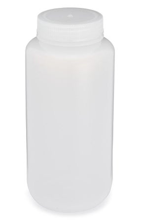 Laboratory Bottle Diamond® RealSeal™ Round / Wide Mouth LDPE 1,000 mL (32 oz.)