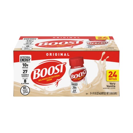 Oral Supplement Boost® Original Very Vanilla Flavor Liquid 8 oz. Bottle